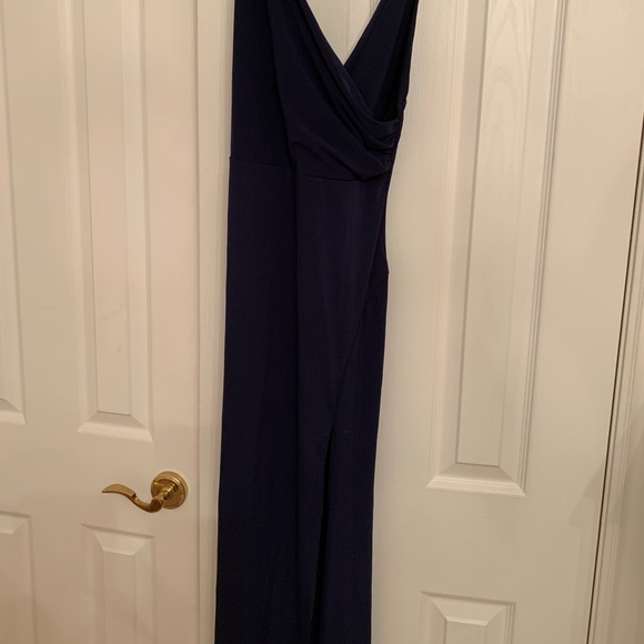 Fashion Nova Blue Prom Dress - Picture 2 of 6